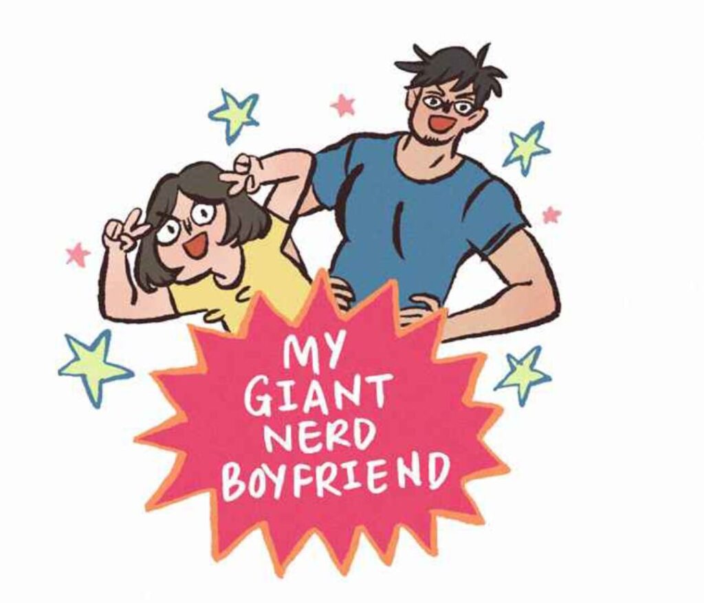 My Giant Nerd Boyfriend- Fishball and her boyfriend